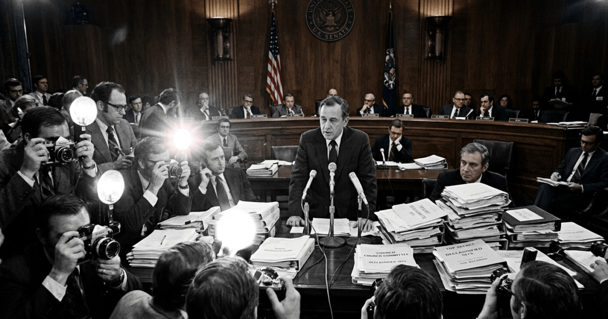 The Church committee hearings